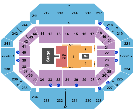 Rupp Arena At Central Bank Center Creed Seating Chart